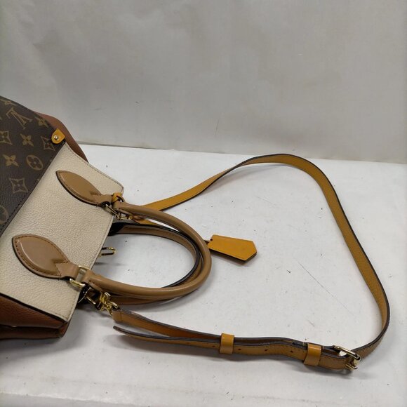 Louis Vuitton Fold Tote MM Brown Monogram Hand Bag mon-1102-090325 - Picture 8 of 16
